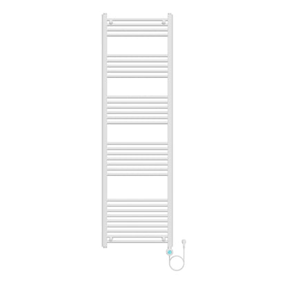 Belrad elektrische handdoekdroger - met digitale, programeerbare thermostaat - smart WiFi - aansluiting rechts - 1000 w - 180