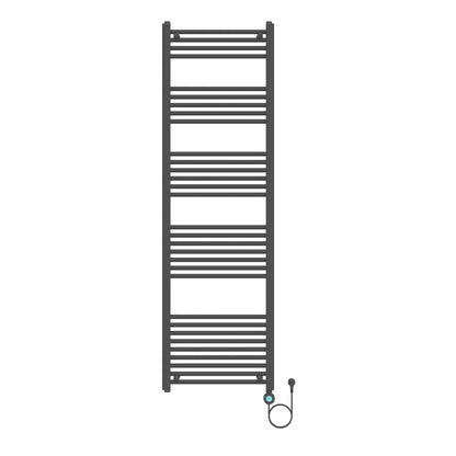 Belrad elektrische handdoekdroger - met digitale, programeerbare thermostaat - smart WiFi - aansluiting rechts - 1000 w - 180