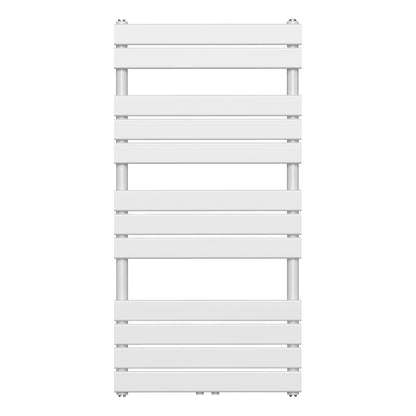 Belrad Handdoek radiator midden aansluiting wit 1200x600-681w