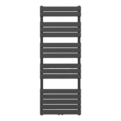 Belrad Handdoek radiator midden aansluiting zwart 1600x600-908w