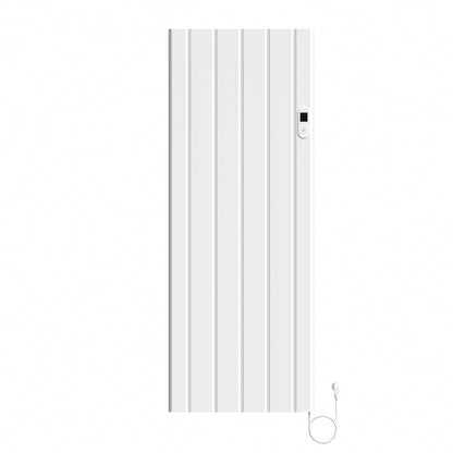 BELRAD ELEKTRISCHE RADIATOR - MET DIGITALE PROGRAMEERBARE THERMOSTAAT - SMART WIFI - 2000W - 1600X608X90 MM - GLANZEND WIT