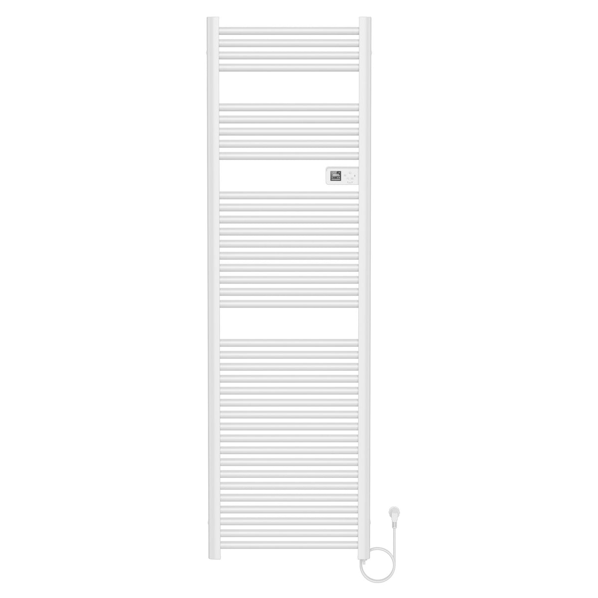 Belrad elektrische handdoekdroger - met digitale programeerbare thermostaat - smart WiFi - 1000 w - 1800 x 540x133 mm - glanz