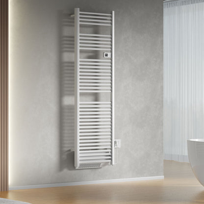 Belrad elektrische handdoekdroger met blower - met digitale programeerbare thermostaat - smart WiFi - 2000 w - 1840 x 540x133