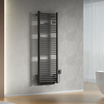 Belrad elektrische handdoekdroger met blower - met digitale programeerbare thermostaat - smart WiFi - 1850 w - 1640 x 540x133