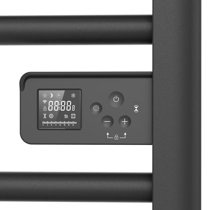 Belrad elektrische handdoekdroger met blower - met digitale programeerbare thermostaat - smart WiFi - 2000 w - 1840 x 540x133
