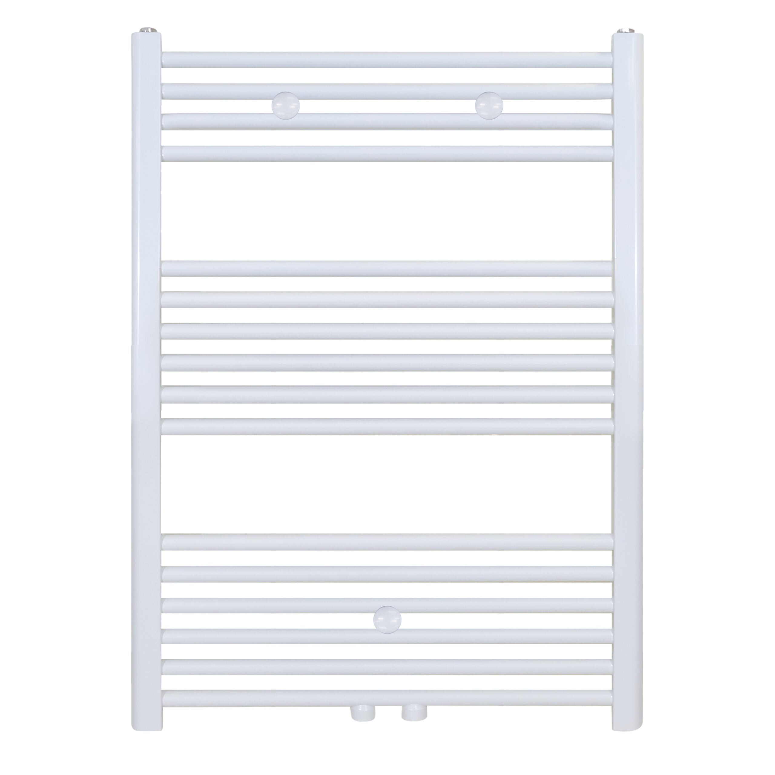 Belrad handdoekdroger - links-rechts/middenaansluiting - 496 watt - 1000x600cm - glanzend wit