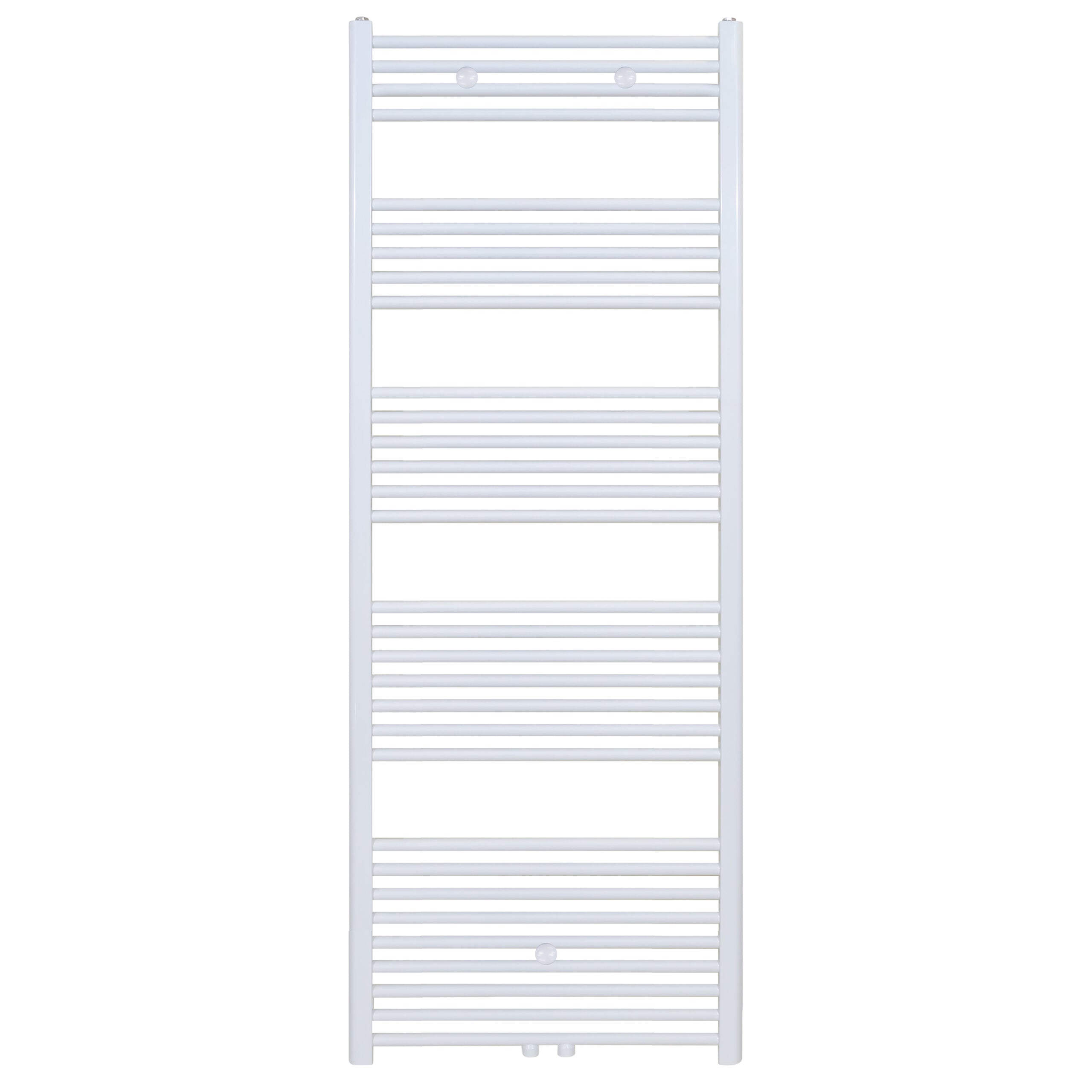 Belrad handdoekdroger - links-rechts/middenaansluiting - 944 watt - 1800x600cm - glanzend wit