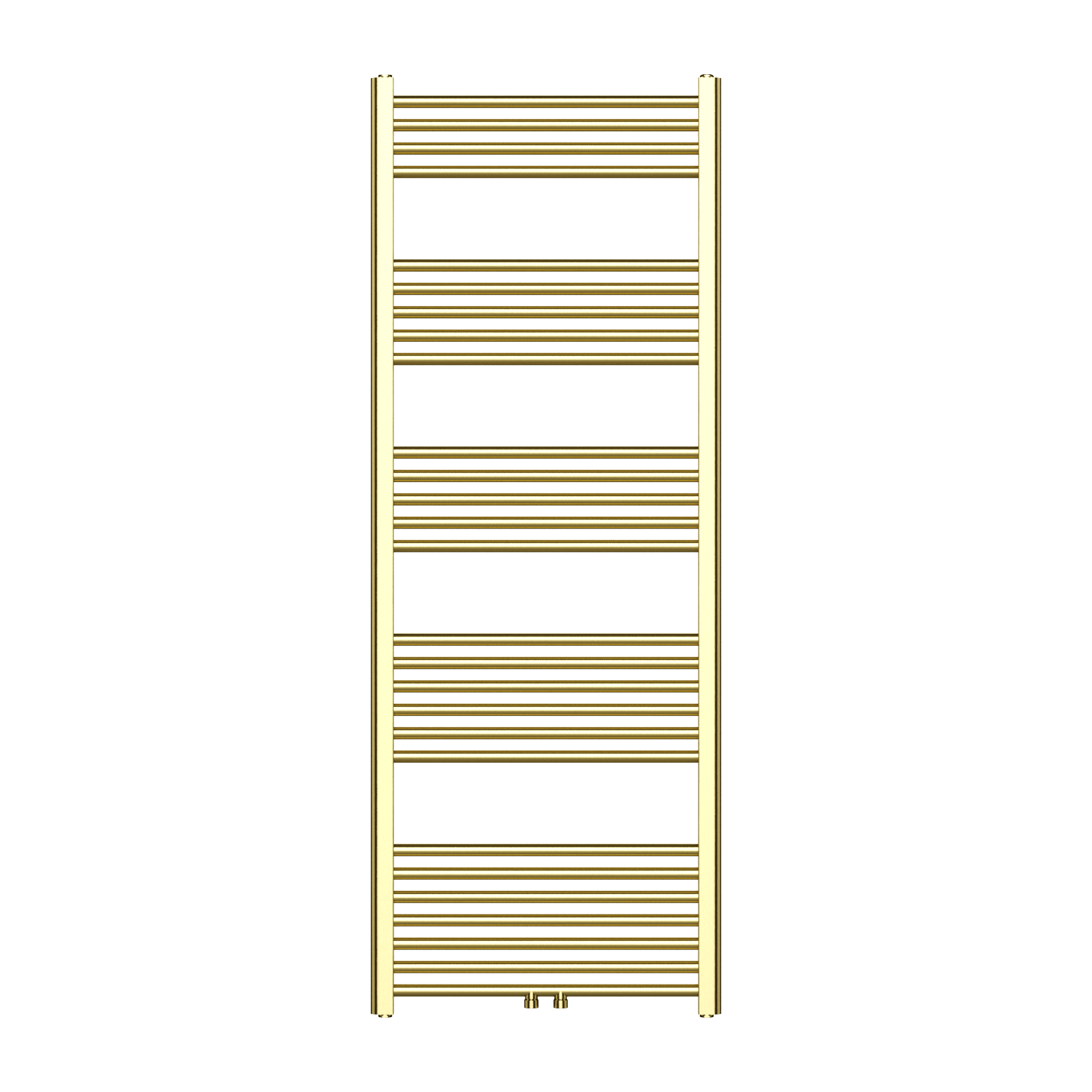 Belrad handdoekdroger - links-rechts/middenaansluiting - 557 watt - 1600x600cm - geborsteld goud