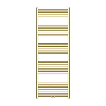 Belrad handdoekdroger - links-rechts/middenaansluiting - 557 watt - 1600x600cm - geborsteld goud