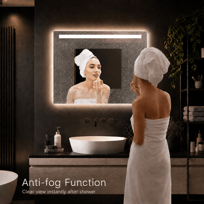 Badkamerspiegel Ambi LED 80x60
