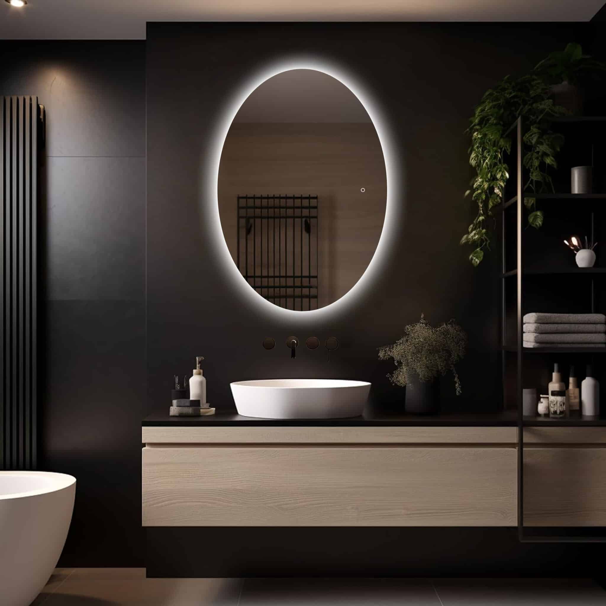 Badkamerspiegel Rondo 120x70