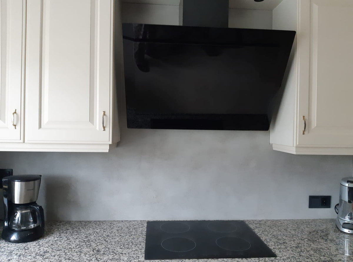 Isodeco Beton Ciré Wandpaneel Medium Grijs