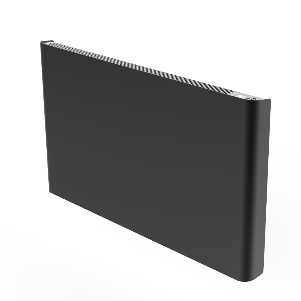Elektrische radiator muur met stekker antracietgrijs 2000w-600x1040mm