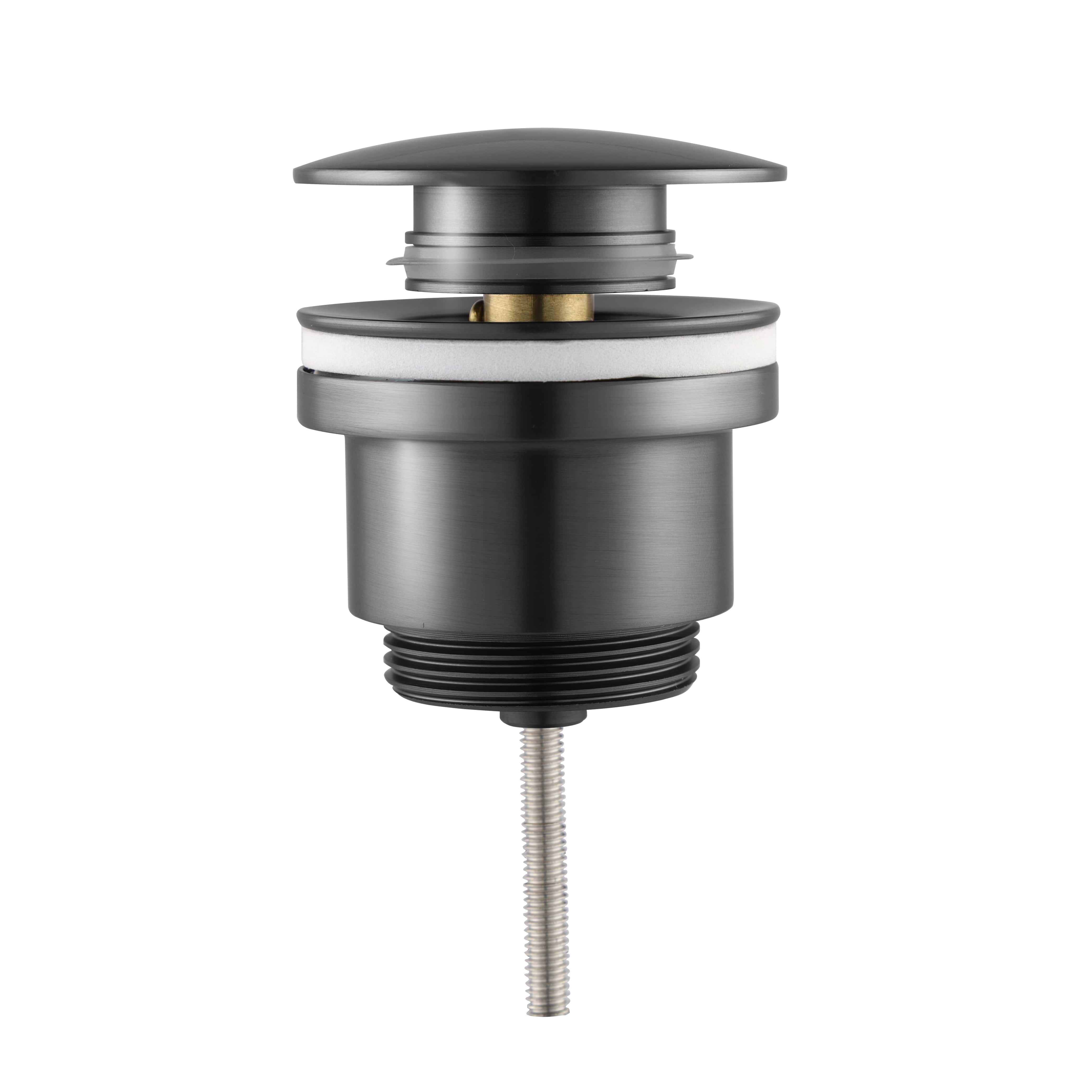 Aloni clickwaste push-up 5/4 overloop - gunmetal grijs