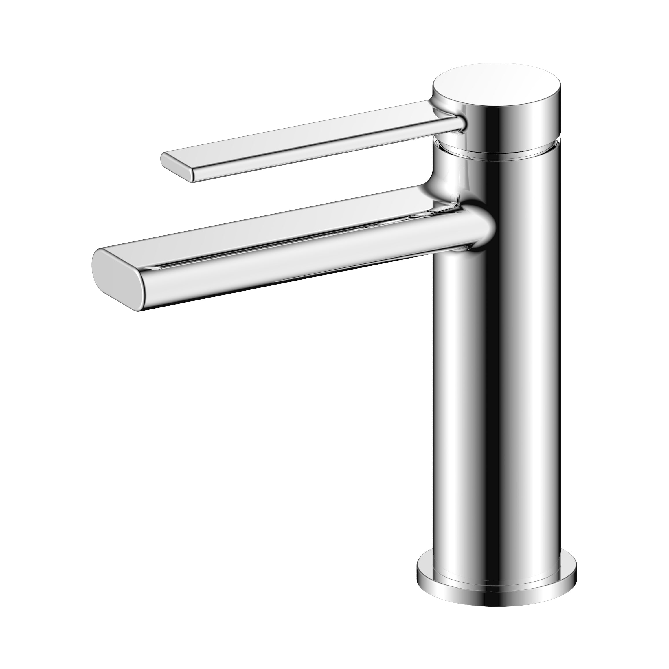 Aloni edge wastafelmengkraan - chroom