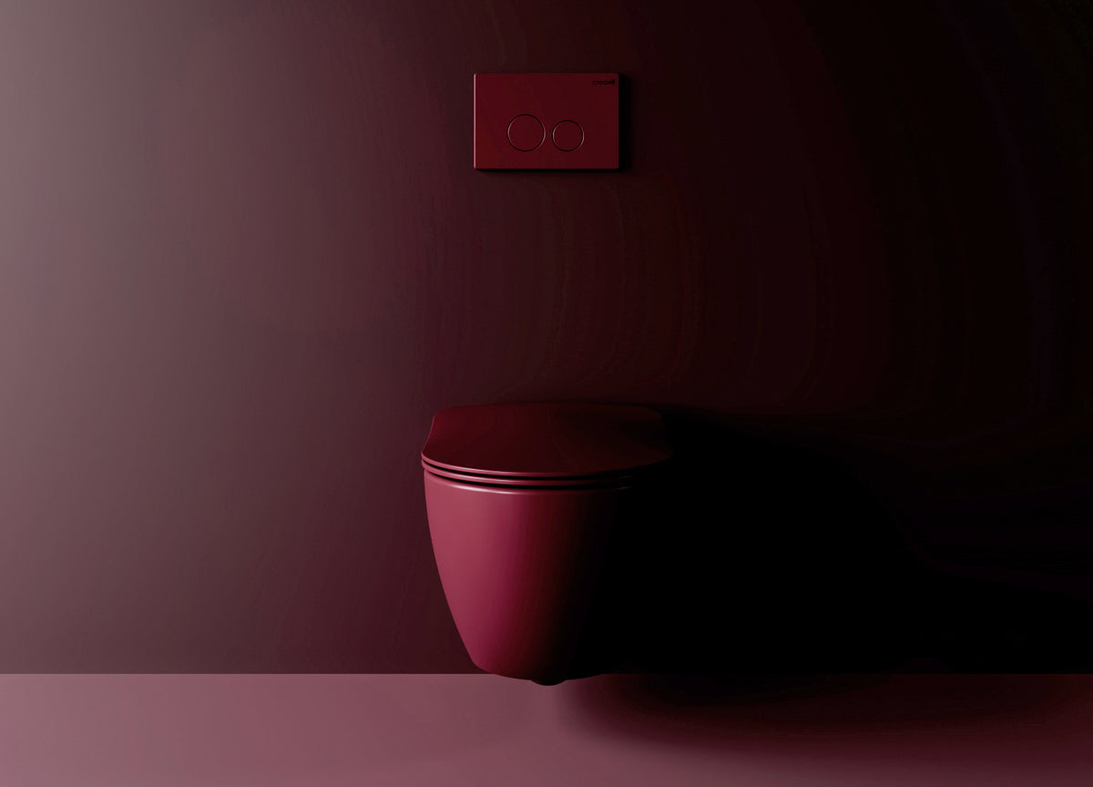 Creavit rimoff ophang wc - berry