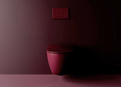 Creavit rimoff ophang wc - berry