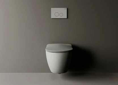 Creavit rimoff ophang wc - koel grijs