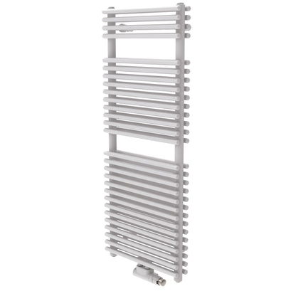 Belrad double handdoekradiator middenaansluiting 1791x600 1402w - wit