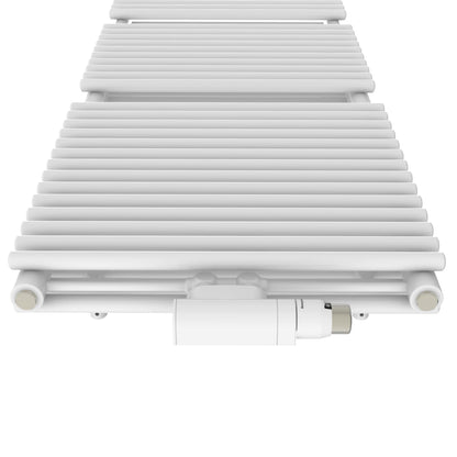 Belrad double handdoekradiator middenaansluiting 1791x600 1402w - wit