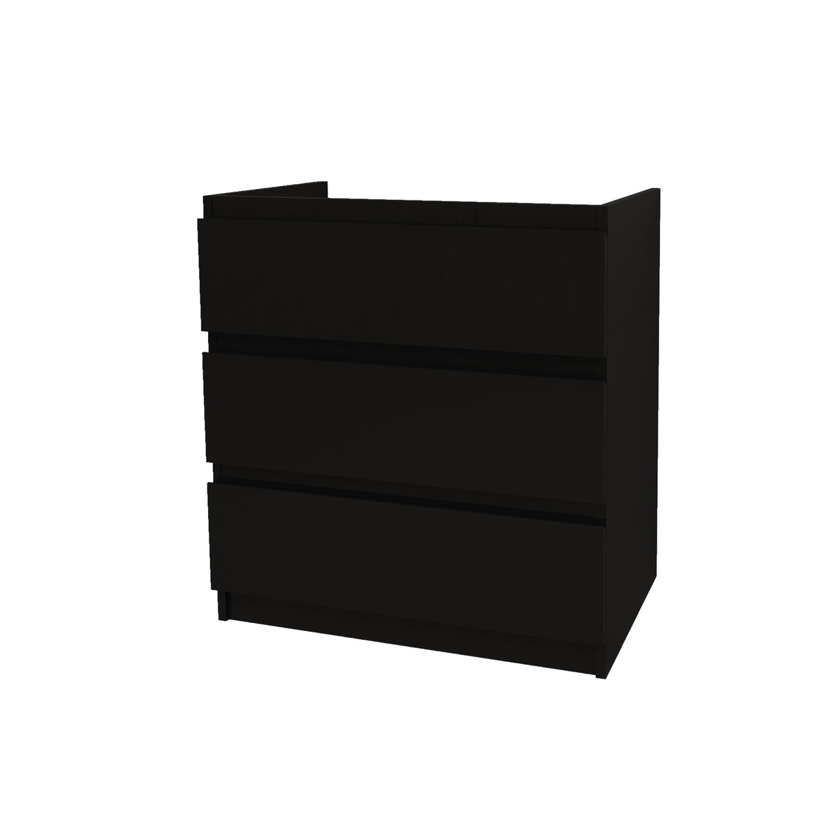 Aloni Jupiter onderkast (80cm) - zwart