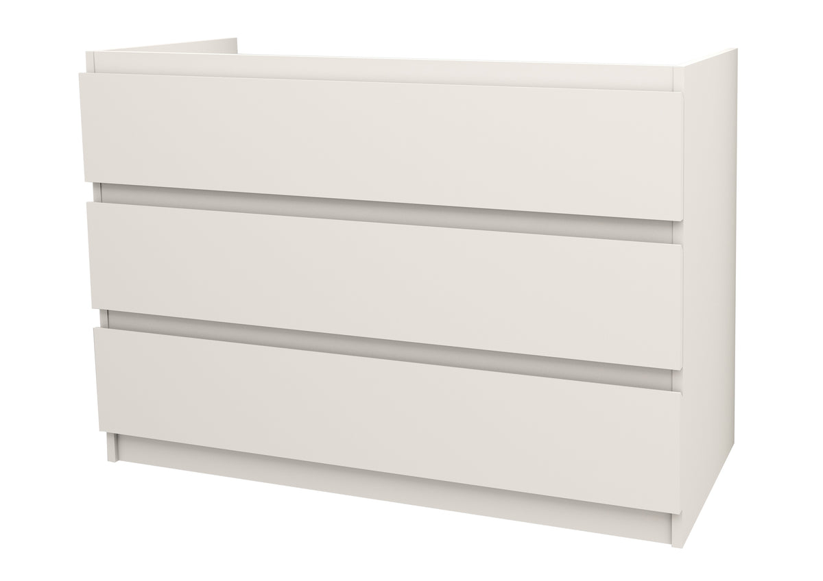Aloni Jupiter onderkast (120cm) - mat wit