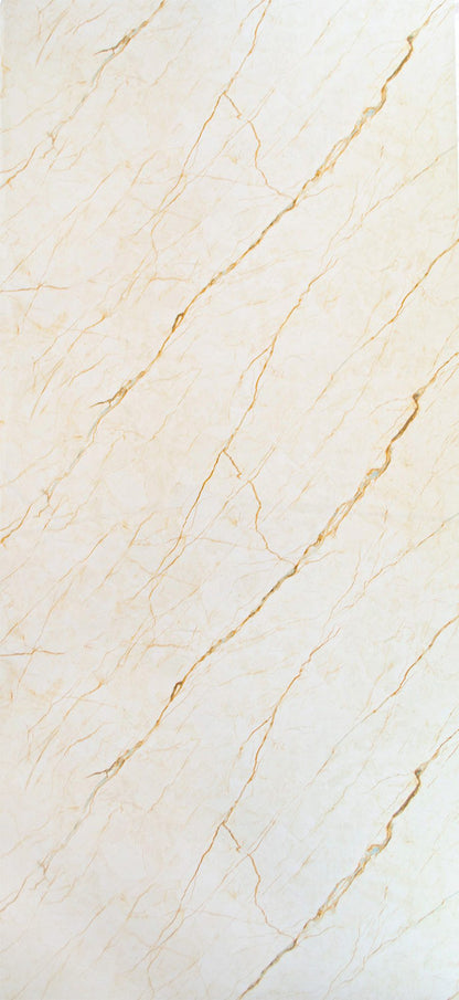 Isodeco PVC Marmer Plaat Hoogglans Bolzano Beige