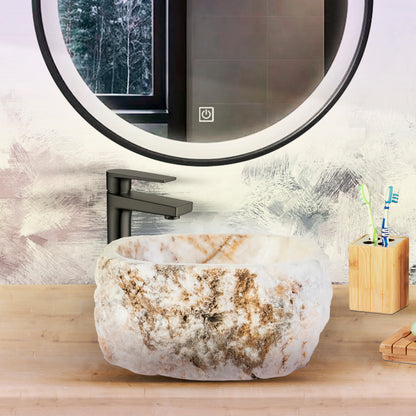 Aloni Waskom natural sunset onyx 30-35x15cm