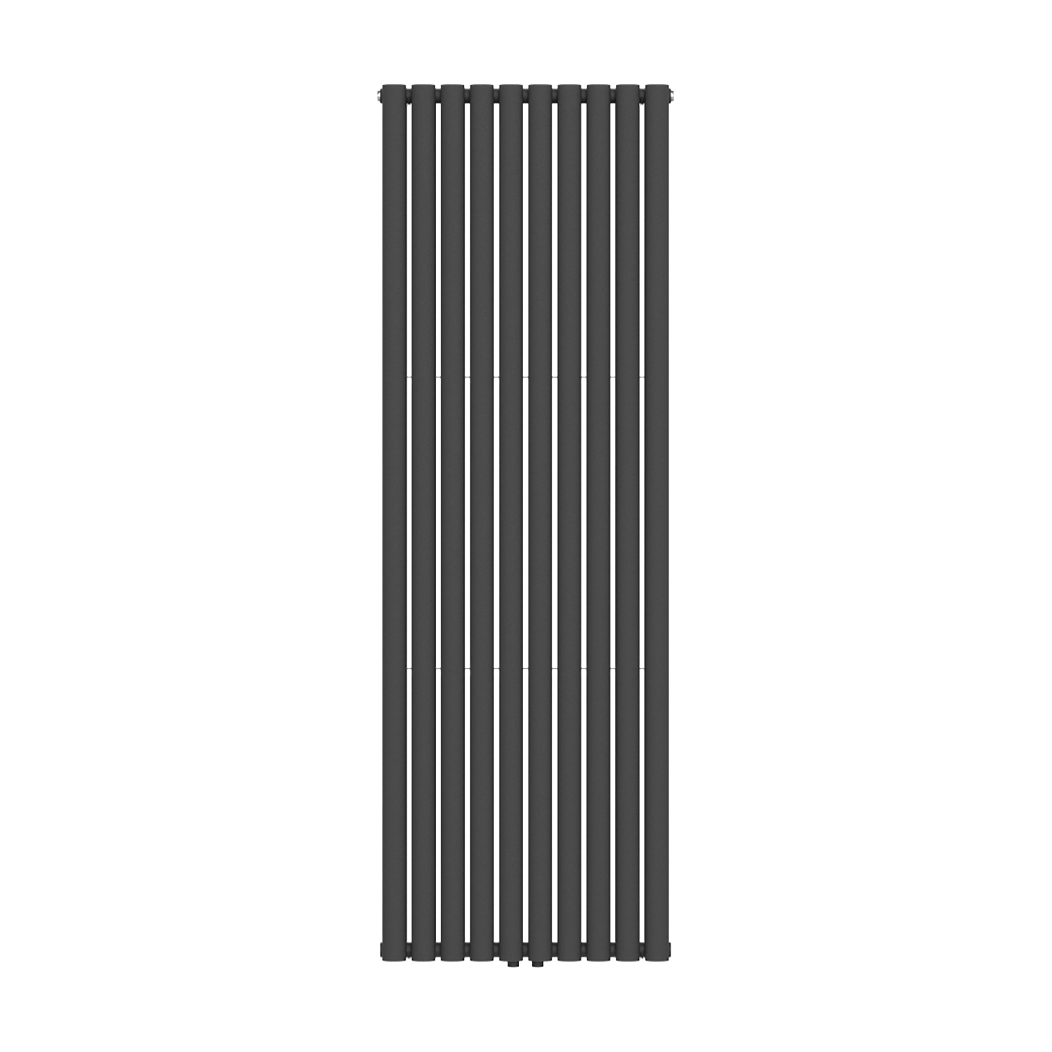 Verti ovaal radiator - 1800x600 - 2050w - mat zwart