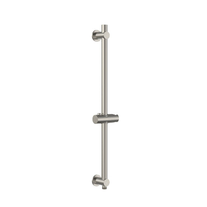 Uniforma doucheglijstang - met wateraansluiting - 69 cm - geborsteld rvs