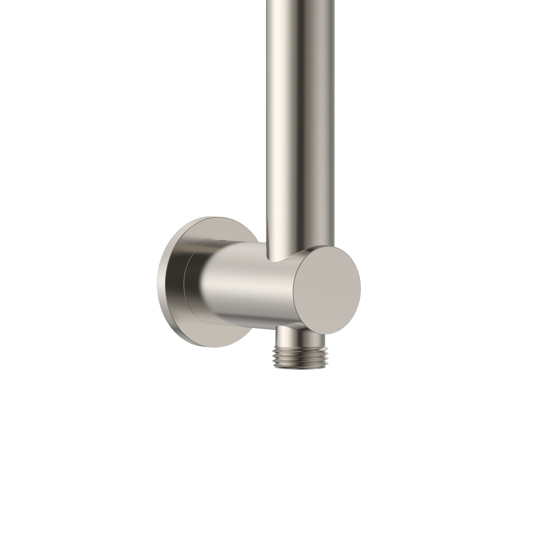 Uniforma doucheglijstang - met wateraansluiting - 69 cm - geborsteld rvs