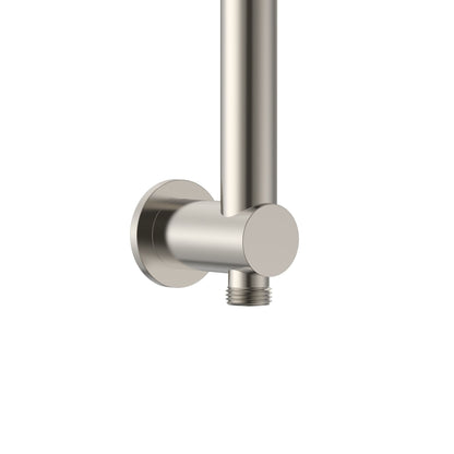 Uniforma doucheglijstang - met wateraansluiting - 69 cm - geborsteld rvs