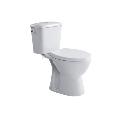 Aloni pro duoblok - staand toilet - randloos - s-trap - vloeruitlaat - met reservoir - met spoelmechanisme - dubbele spoelfun