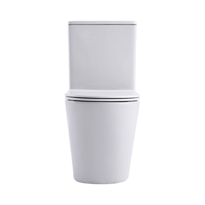 Aloni pro3027 duoblok - staand toilet - met reservoir - met spoelmechanisme - dubbele spoeling 4/6l - met zitting - softclose