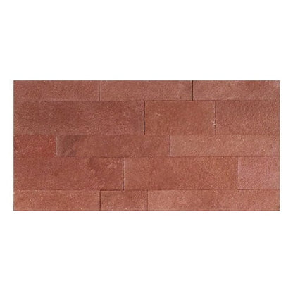 Isodeco Zelfklevende Steenstrip Natuursteen XL Red Stone Rood OUTLET