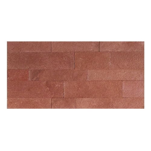 Isodeco Zelfklevende Steenstrip Natuursteen XL Red Stone Rood OUTLET
