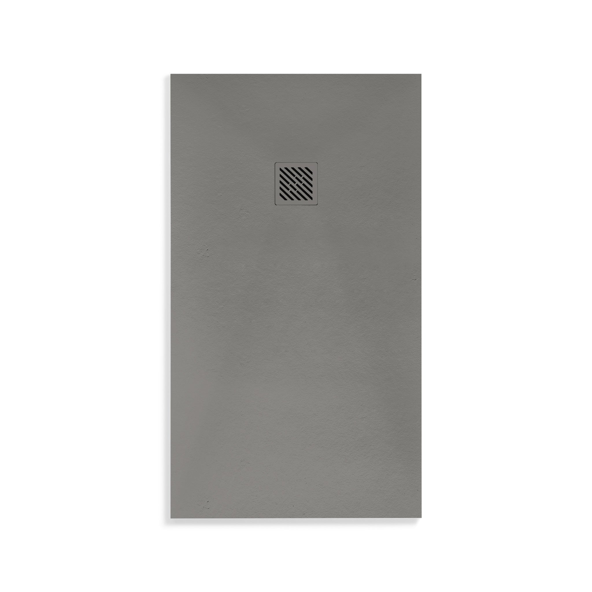 Aloni madison douchebak - composiet - 90x90x3cm - mat grijs