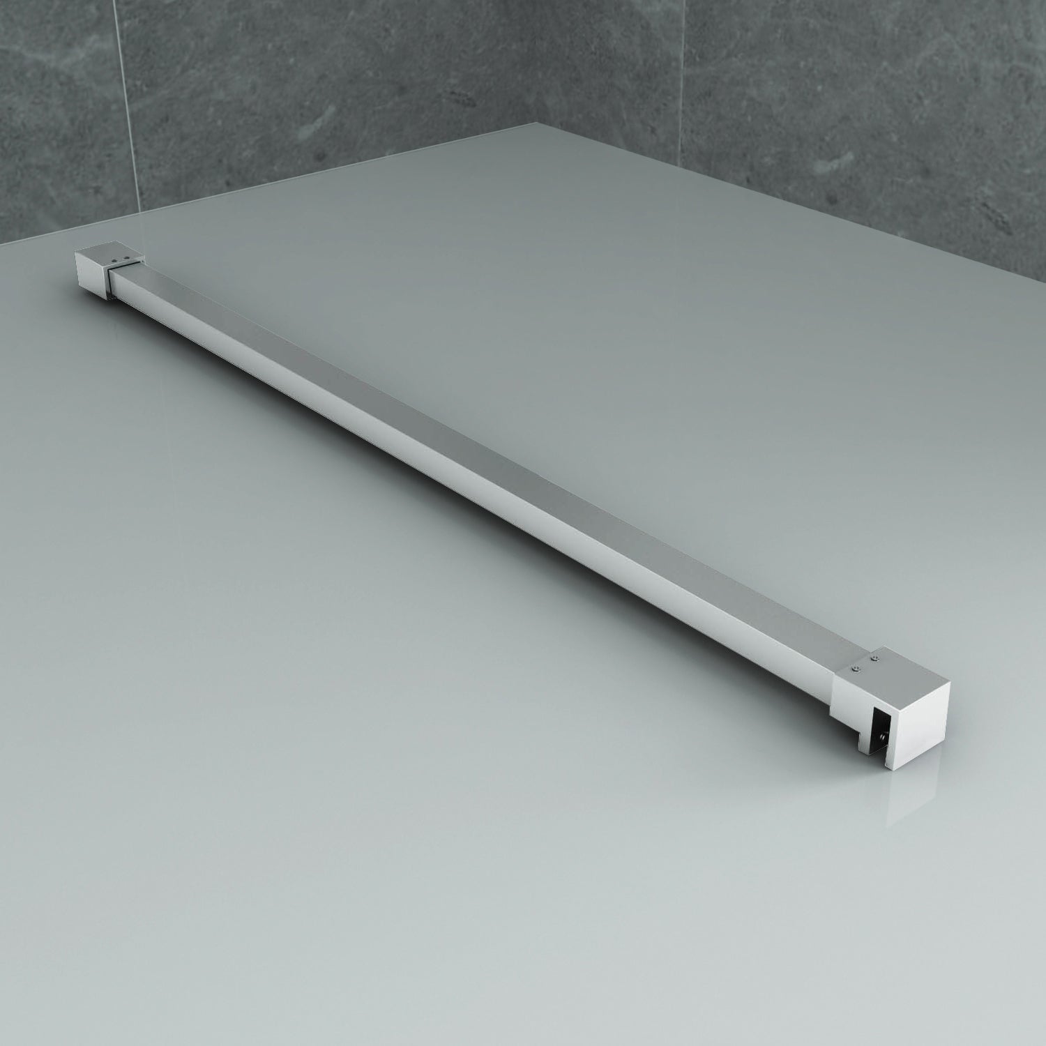 Aloni stabilisatiestang - inkortbaar - 100 cm - chroom