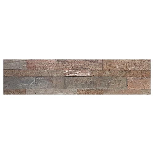 Isodeco Zelfklevende Steenstrip Natuursteen Koper Shine