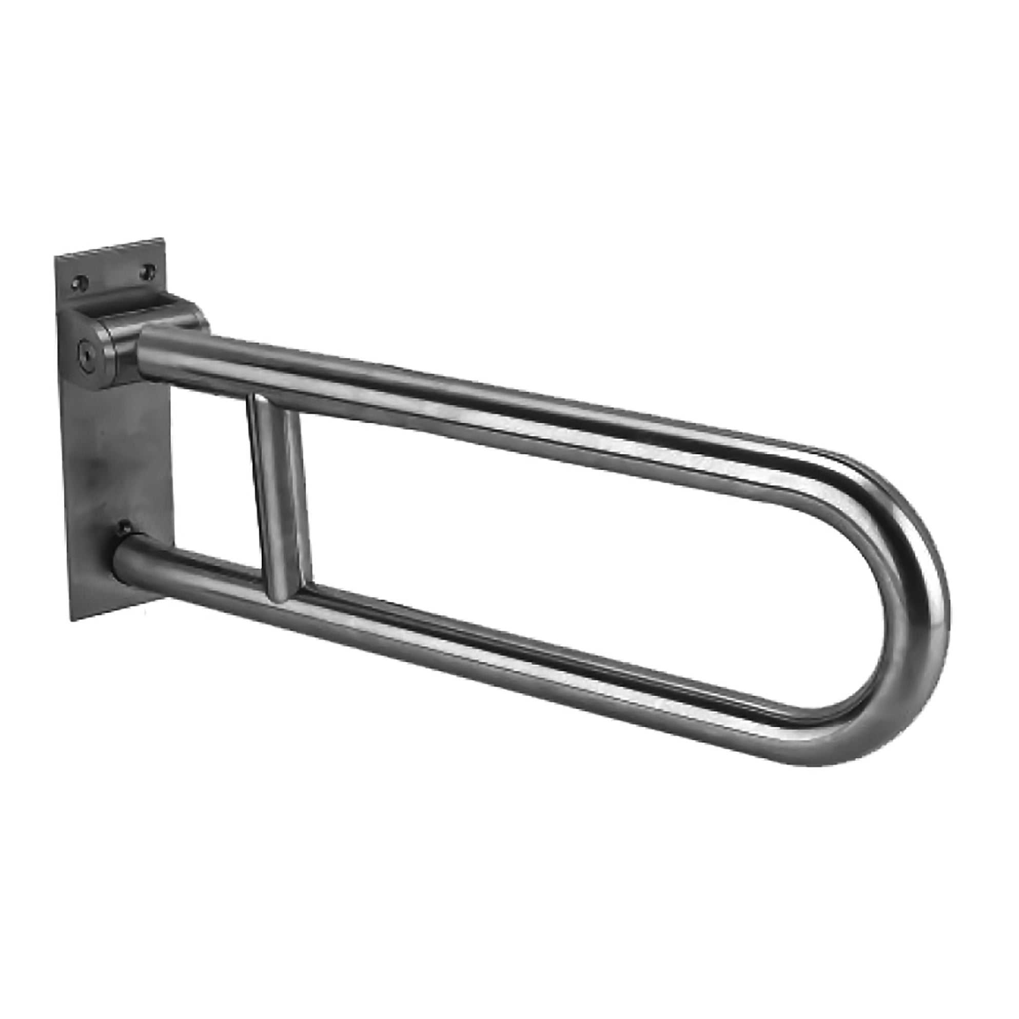 Wandgreep gebogen roestvrij staal l:70cm