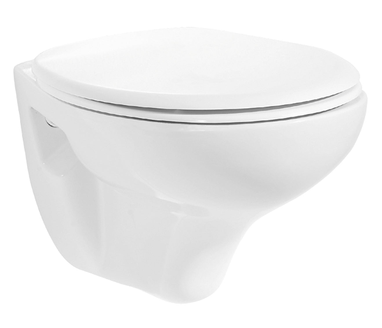 Ophang wc wit met sproeier (bidet)