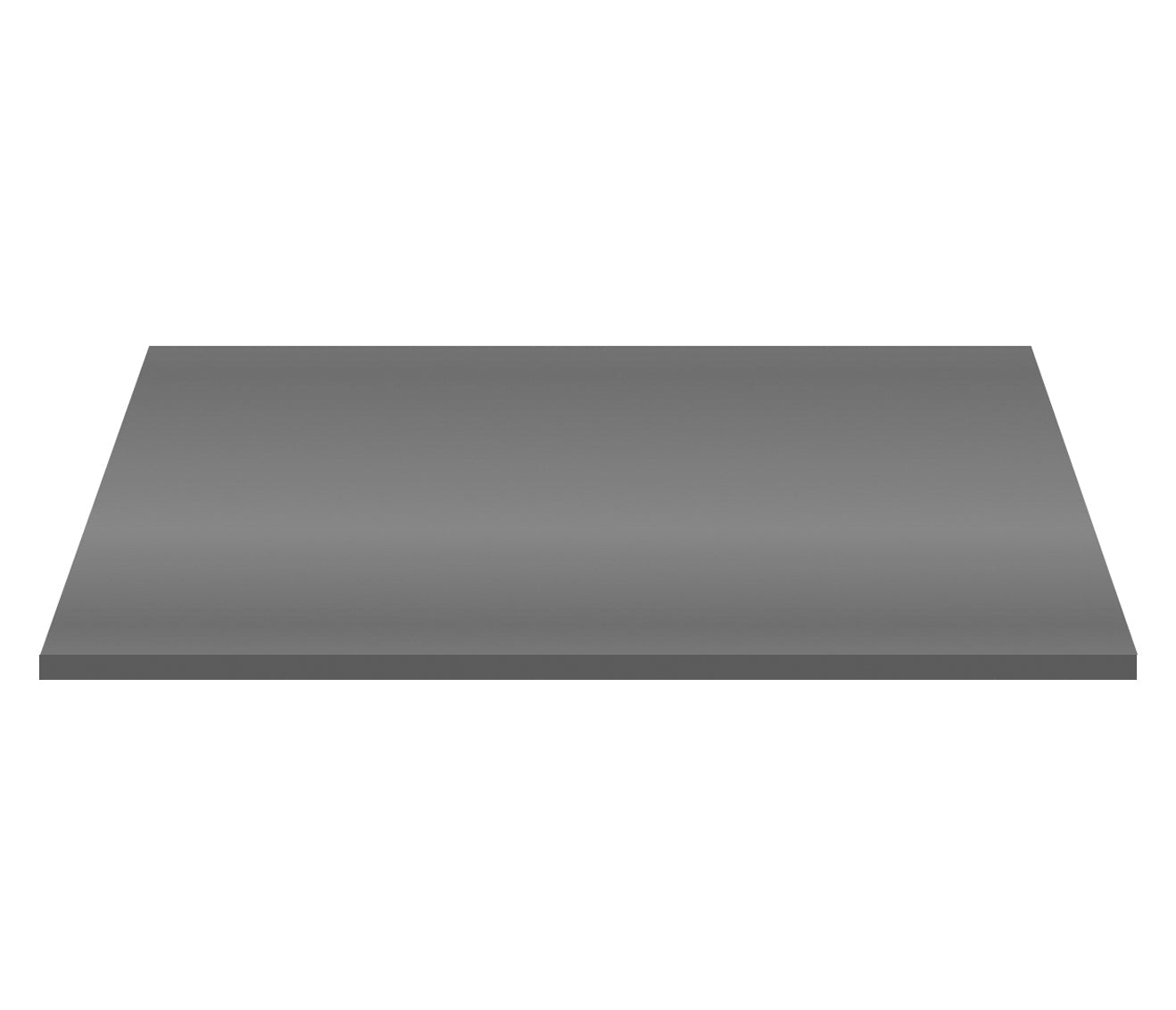 Aloni wastafelbladen mdf (96.4x45.5x2.6 cm) - glanzend grijs