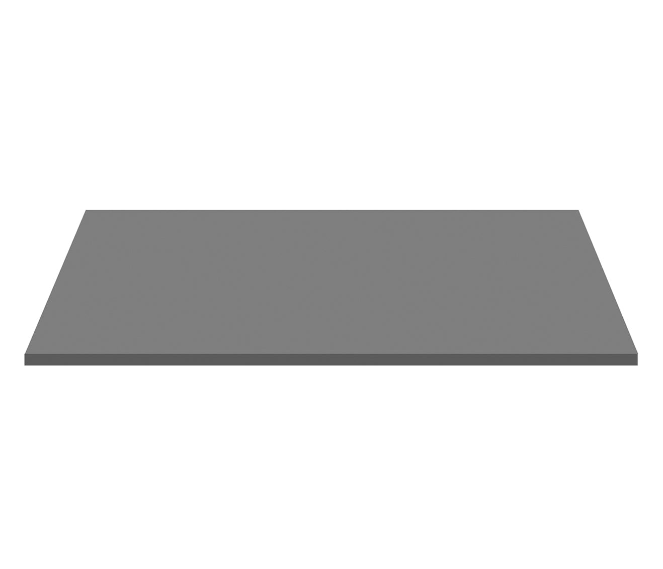 Aloni wastafelbladen mdf (152.4x45.5x2.6 cm) - mat grijs