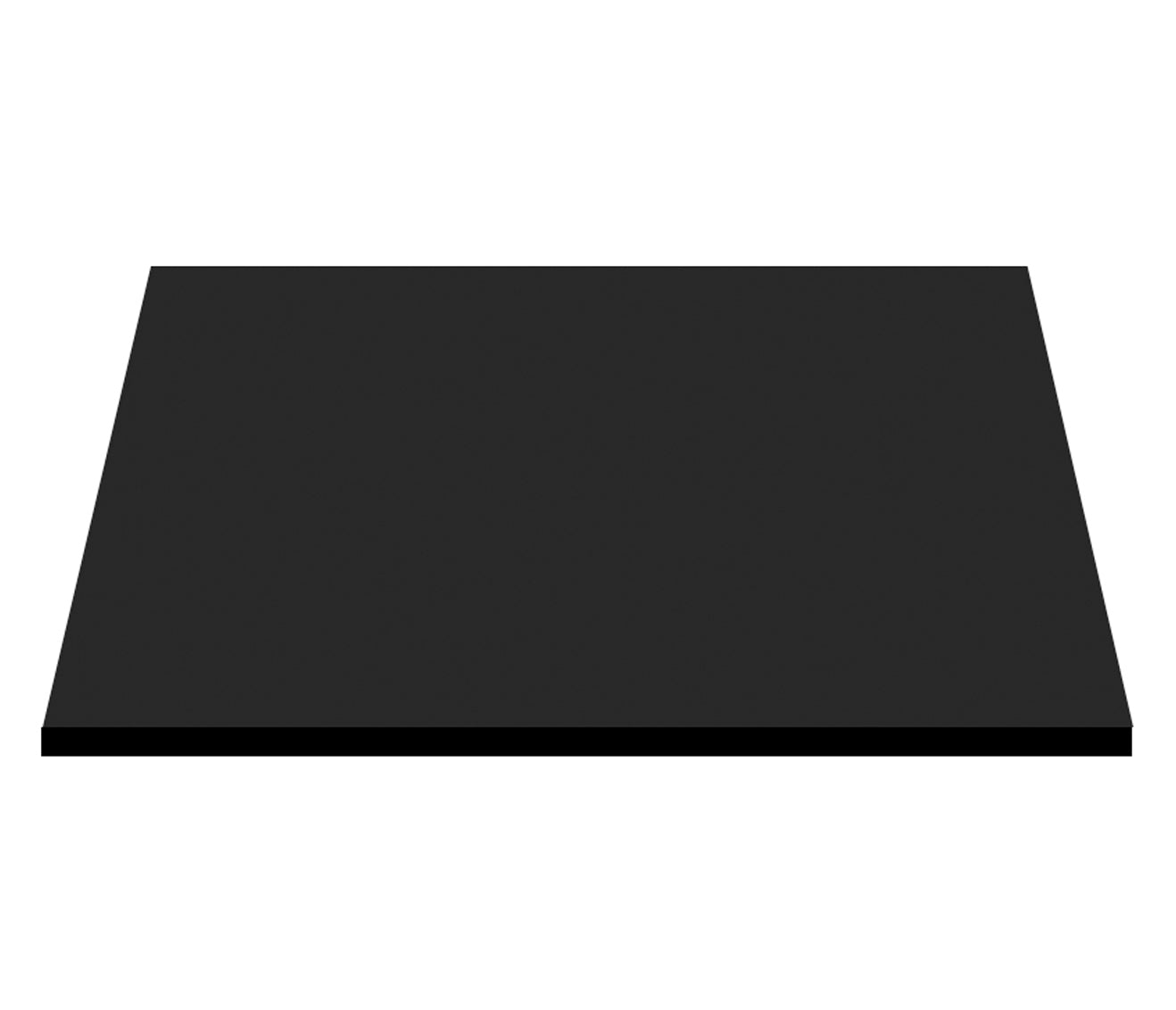 Aloni wastafelbladen mdf (56.4x45.5x2.6 cm) - mat zwart