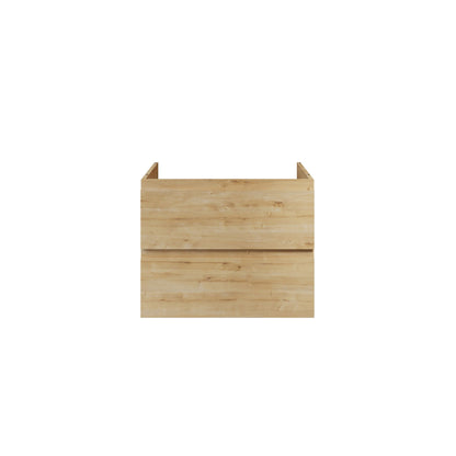 Aloni sally XL wastafelonderkast - 2 lades - softclose - greeploos - 76 x 60x45,3 cm - safir