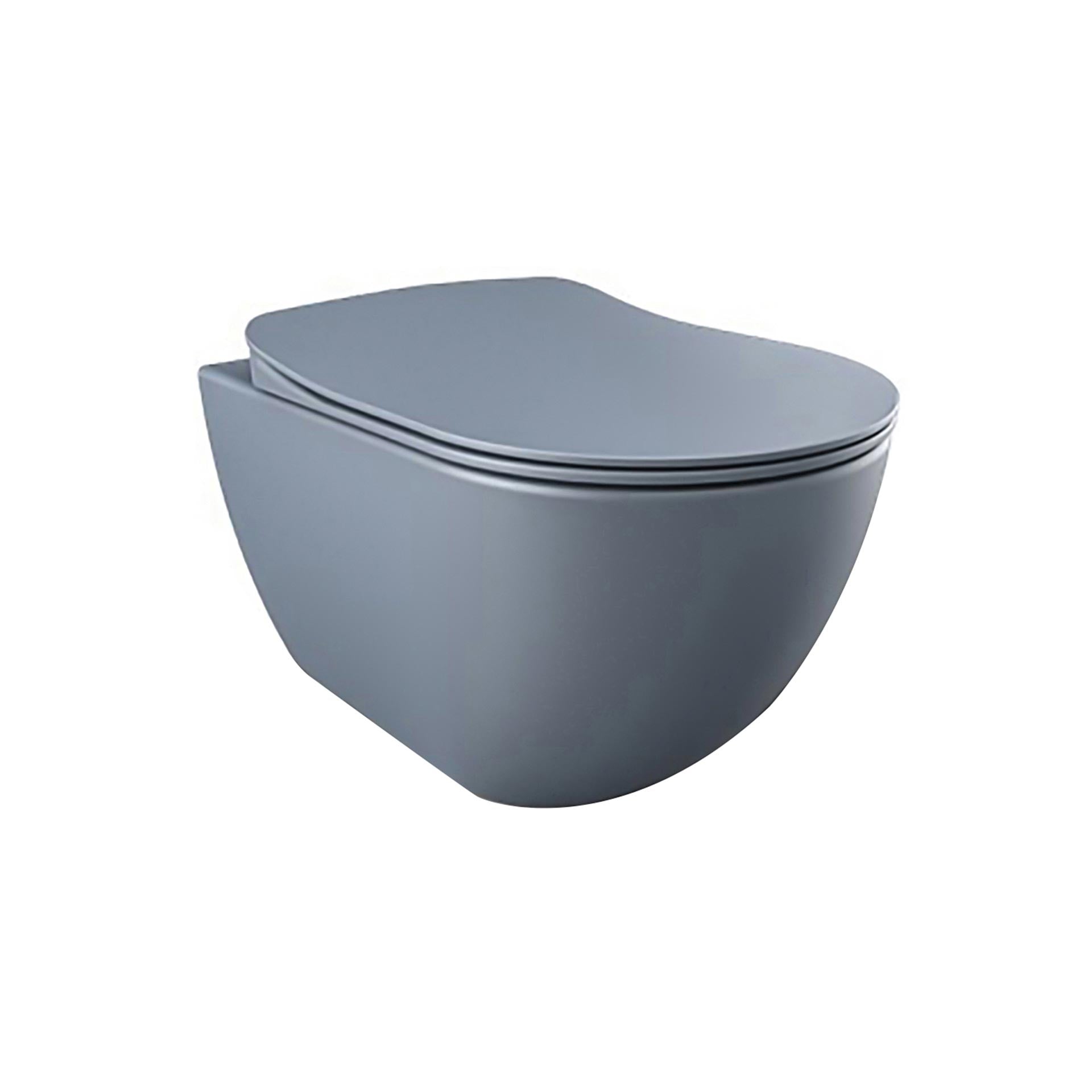 Rimoff ophang wc - mat basalt