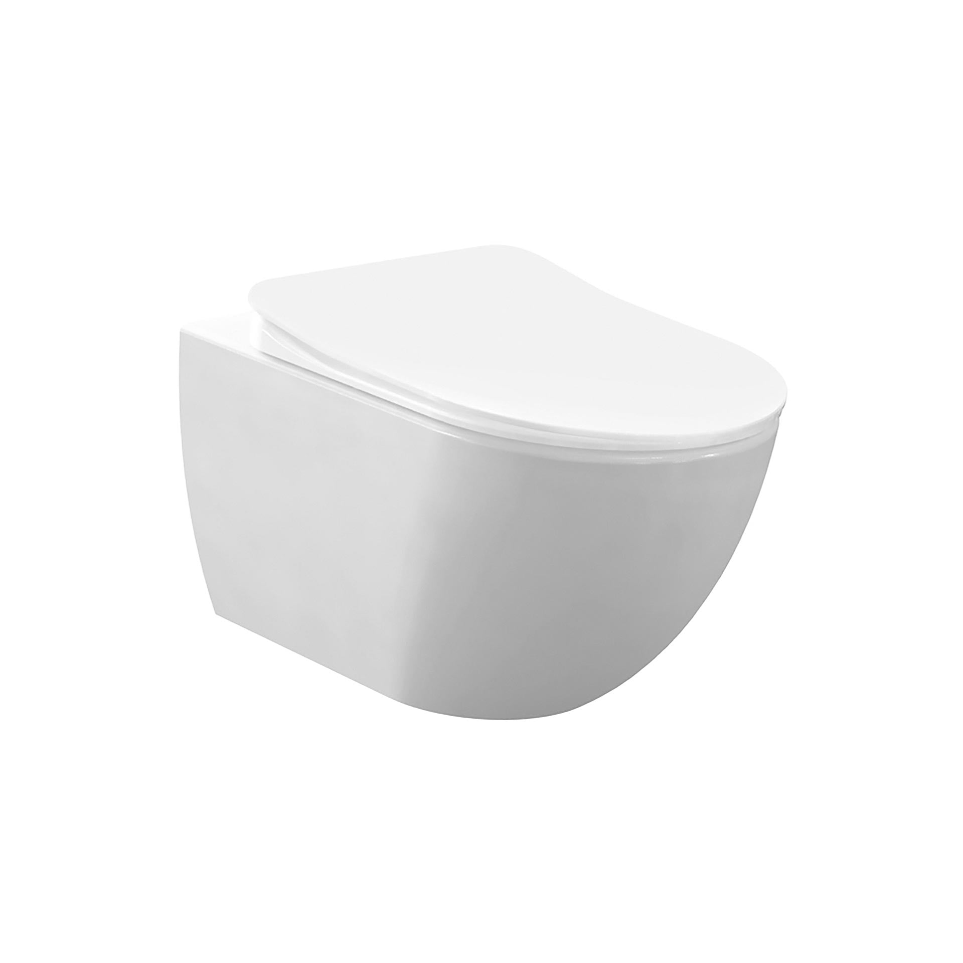 Design ophang wc wit, rimoff verborgen bevestiging