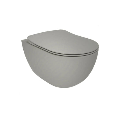 Creavit rimoff ophang wc - koel grijs