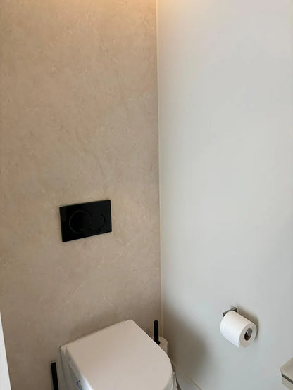 Isodeco SPC Marmer Plaat Wandpaneel Marble Mat Beige Creme
