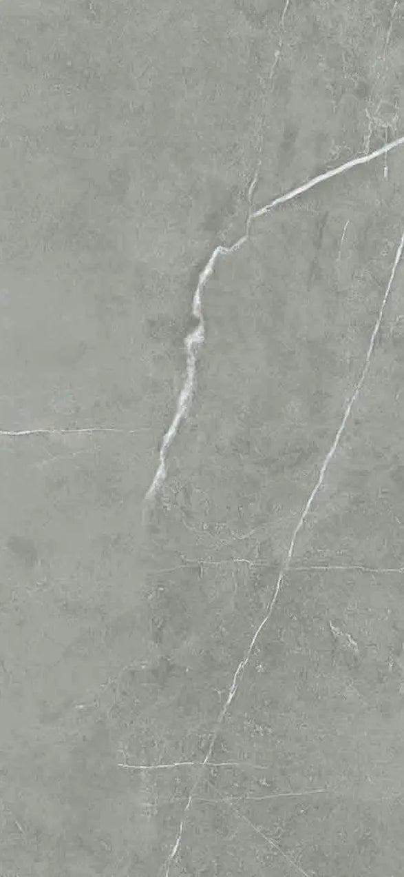Isodeco SPC Marmer Plaat Wandpaneel Carrara Mercury Mat Zilver Grijs Wit
